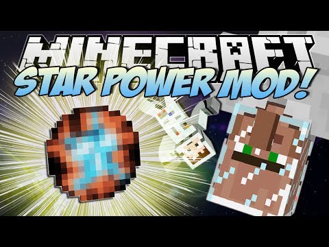 Minecraft | STAR POWER MOD! (Create Your Own STARS!) | Mod Showcase