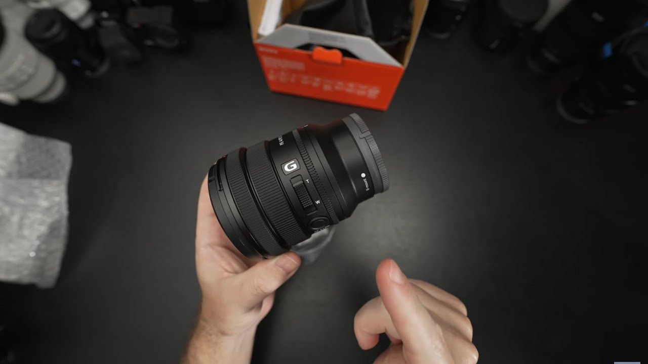 Sony PZ 16-35mm f4 G Lens Unboxing