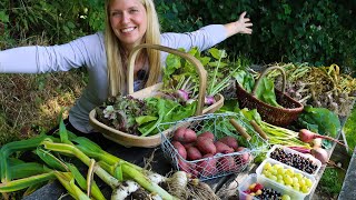 🙌 BIG GARDEN HARVEST (berries, garlic, potatoes, pea, root veg + more)