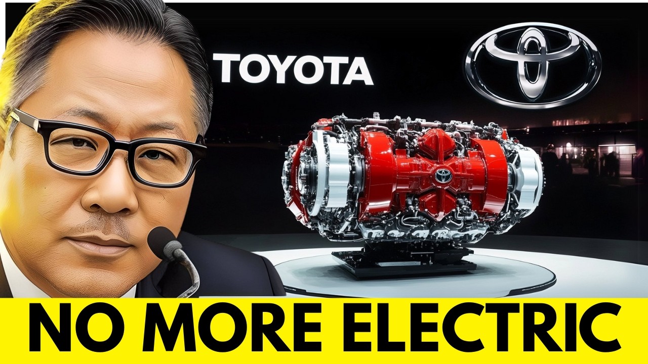 TOYOTA CEO: THIS NEW ENGINE WILL END ELECTRIC CARS," SAYS TOYOTA CEO ABOUT HIS CREATION