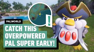 Palworld - Get This Overpowered Pal Early! (High Level Penking Lux) thumbnail
