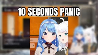 VTubers Panic-Solve a Bomb Puzzle with Only 10 Seconds Left | Shirakami Fubuki