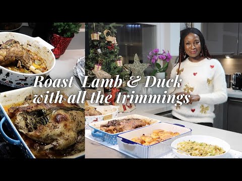 Perfect Roast Duck and Lamb Recipe With All The Trimmings!