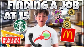 Finding a Job at 15 Heres What happened