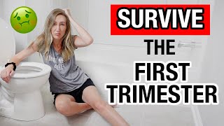 HOW TO SURVIVE THE FIRST TRIMESTER: My 10 Step Routine!