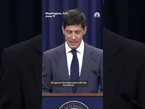New Federal Reserve Chair Kevin Warsh explains decision to leave rates unchanged
