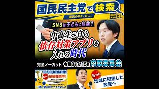 国民民主党 森ようすけ 内閣委員会 7月16日