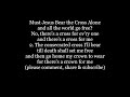 MUST JESUS BEAR THE CROSS ALONE? MAITLAND Hymn Lyrics Words text trending sing along song music