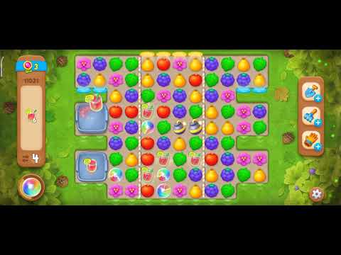 Gardenscapes level 11021 Normal level