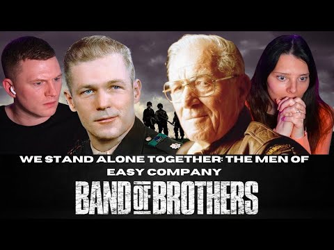 WE STAND ALONE TOGETHER | THE REAL MEN OF EASY COMPANY | BAND OF BROTHERS REACTION