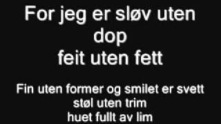 Postgirobygget - Sløv uten dop lyrics