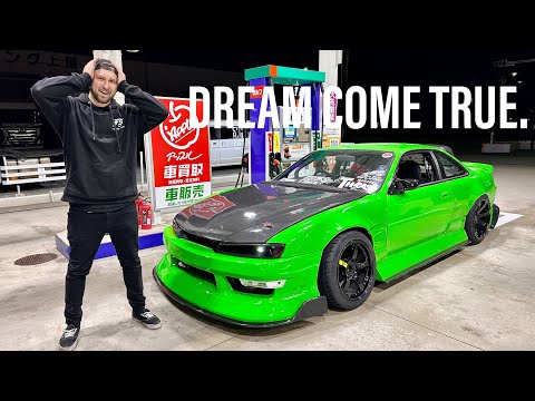 Total TRANSFORMATION of my S14 Silvia! (Driving on Japanese roads!)
