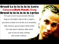Rafy Musik - Brasil la la la la Song Canzone Letra ...