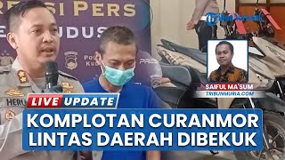 Kepolisian Kudus Berhasil Amankan Komplotan Pencuri Motor Lintas Daerah, Pelaku Incar Korban Lalai