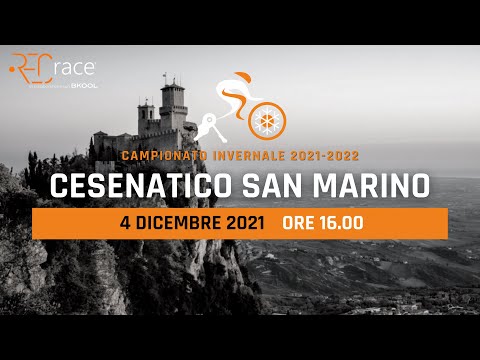 Presentazione CESENATICO SAN MARINO | Gara virtuale REC race del 4 Dicembre 2021 | ore 16.00