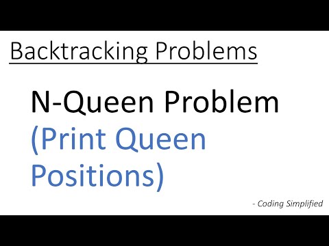 N-Queen Problem | Backtracking | Print Queen Positions