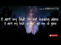 Zara Larsson - Ain't My Fault (R3hab Remix) lyrics / lyric video