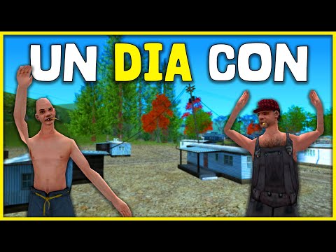un DÍA con EL TIO GILIPOLLAS y MARULETE - GTA San Andreas Loquendo