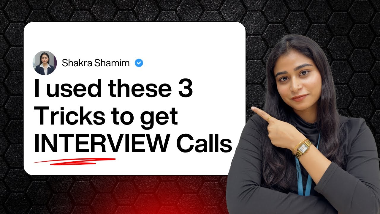 How to get interview calls | LinkedIn Tricks