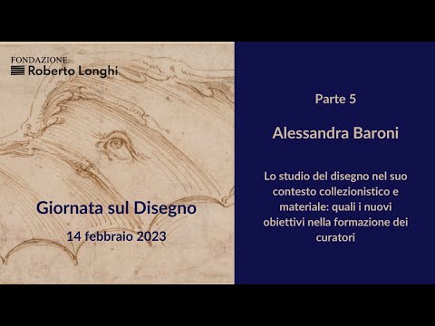 Giornata sul Disegno 5 - Alessandra Baroni (Scuola dell’Arte della Medaglia, Roma)