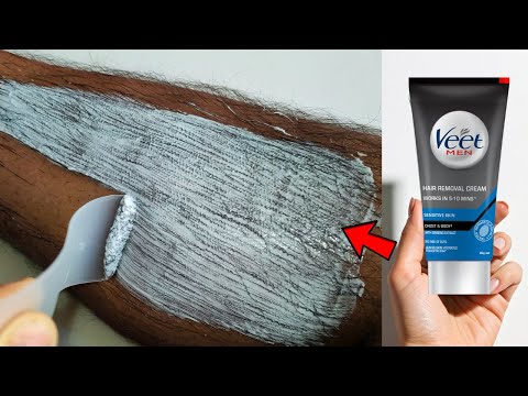 How To Use Veet Hair Removal Cream for Men | Veet Hair Removal Cream Review