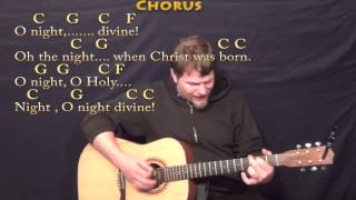Download lagu O Holy Night (Christmas) Strum Guitar Cover Lesson in C with Chords/Lyrics mp3