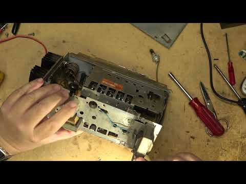 Vintage 1959 AC Delco Hybrid AM radio from an old Buick