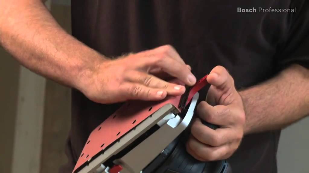 Шлифмашина плоская Bosch GSS 230 AVE (0.601.292.802)  300Вт 16000-22000об/мин 92x182мм в коробке