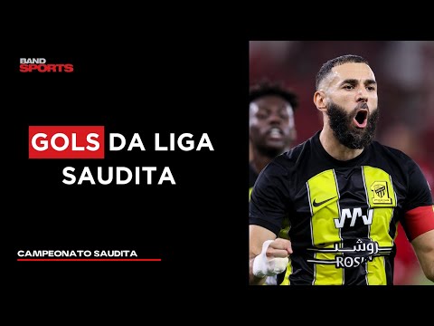 BENZEMA FAZ HAT-TRICK NA GOLEADA DO AL ITTIHAD | LIGA SAUDITA
