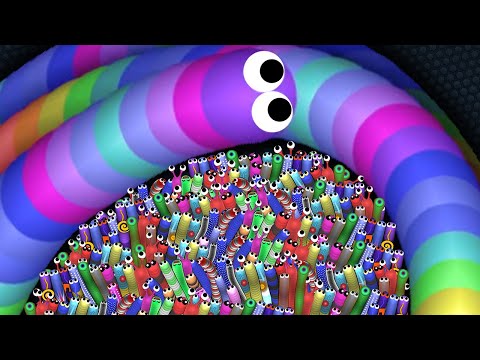 Slither.io A.I. 100,000+ Score Epic Slitherio Gameplay