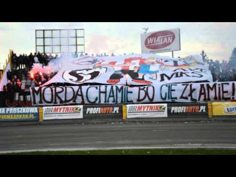 Tarnovia Tarnów - Unia Tarnów 04.05.2016 Oprawa Tarnovii RACE !!!