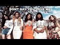 Fifth Harmony - Don't Say You Love Me | OT5 AI VERSION