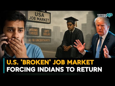 U.S. 'Broken' Job Market Forcing Indians To Return| Indians In The U.S.