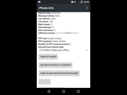 4.25 CM 12.1 CDMA Moto E 2015 testing