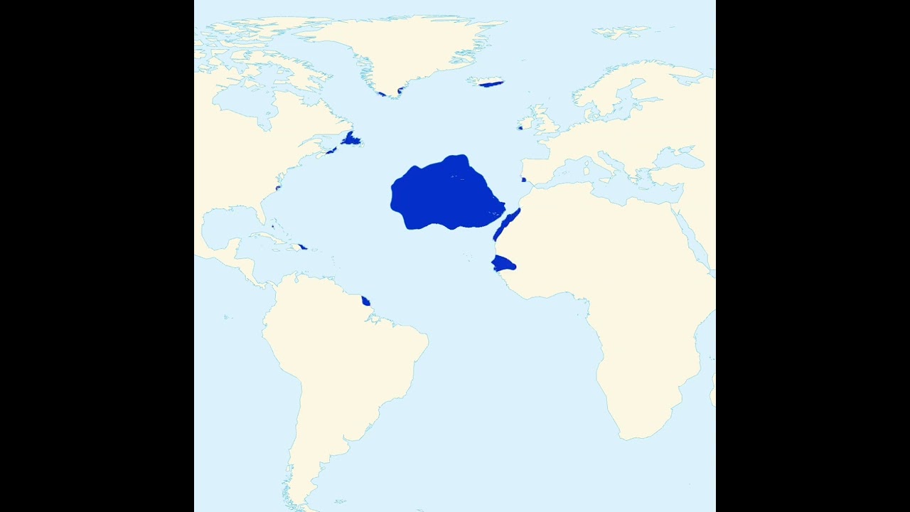 Rise and fall of atlantean empire