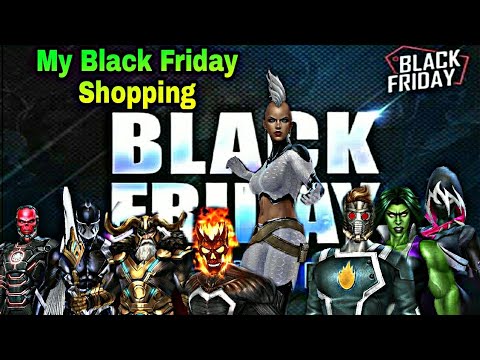 My Black Friday Shopping Completed - Marvel Future Fight