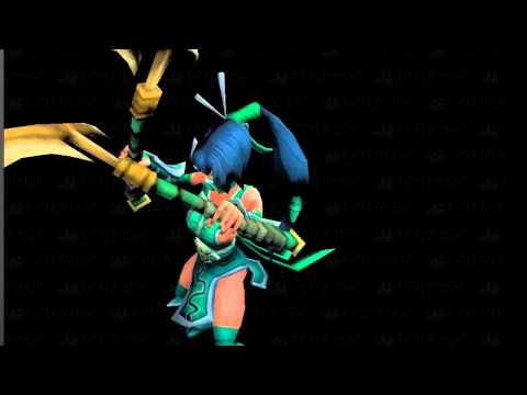 Akali Original skin model 3d