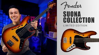 Video thumbnail for Fender Jazz Bass Suona Thinline LImited Edition 🔥 by Bassline Music Shop