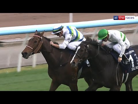 ALL HEART! ❤️ | VOYAGE BUBBLE rallies gamely to make it back-to-back wins in the Hong Kong Mile