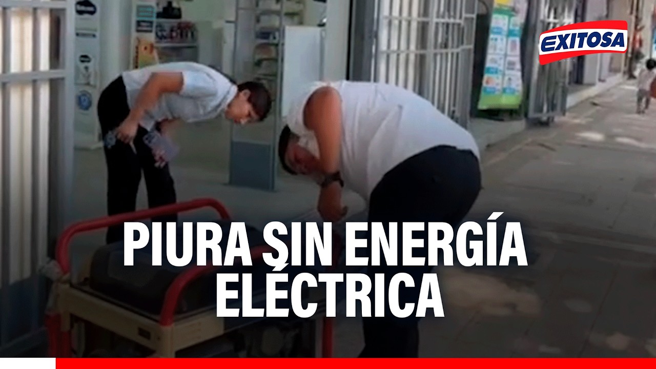🔴🔵 Nuevo corte de energía eléctrica en Piura afecta a comerciantes y ciudadanos