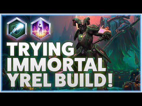 Yrel Sacred Ground - TRYING IMMORTAL YREL BUILD! - Grandmaster Storm League