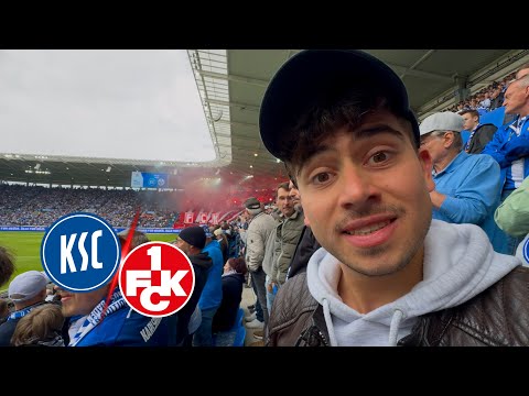 2.LIGA DERBY🧨🔥 | KARLSRUHER SC vs 1.FC KAISERSLAUTERN | Stadionvlog