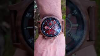 Reloj de madera para hombre