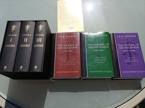 Tolkien's History of Middle-earth Hardback Comparison (Collected Editions)
