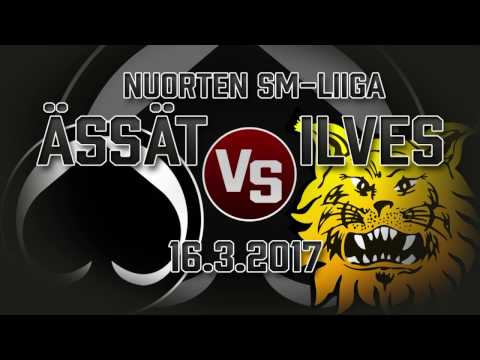A-Nuoret, Ässät - Ilves, maalikooste 16.3.2017