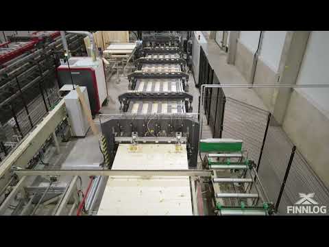 Herstellung von Brettschichtholzkonstruktionen