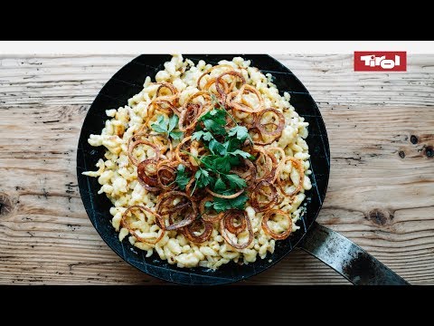 Käsespätzle: Das allerbeste Tiroler Kasspatzln Rezept 👨🍳