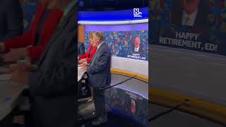 Goodbye WGAL's Ed Weinstock.  Behind the scenes.