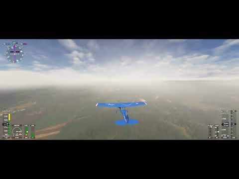 Microsoft Flight Simulator 2020 Voô Rio Grande do Sul - ÁREASAFETADAS PELAS ENCHENTES Rio - JACUÍ