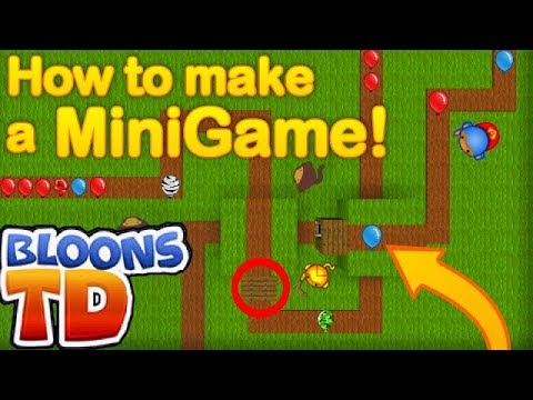 Bloons Tower Defense in MINECRAFT - How to make a...